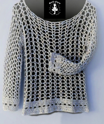 Häkelpullover Sommerzeit